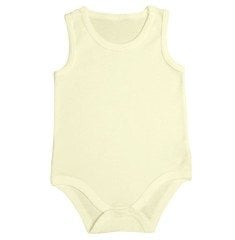 Sevi Bebe Kolsuz Atlet Badi (Body) Krem 9 Ay